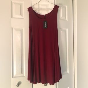 NWT XL Molerani casual red dress